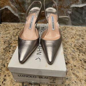 Manolo Blahnik Slingback Heels